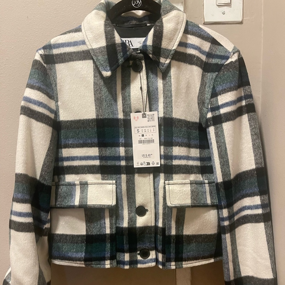 Zara Plaid Jacket